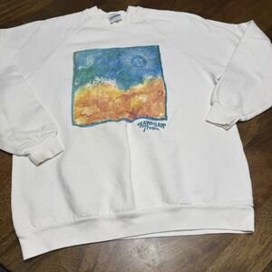 Vintage 90s Hawaiin Tropic Crewneck Sweatshirt Sun Sand Sea Beach XL